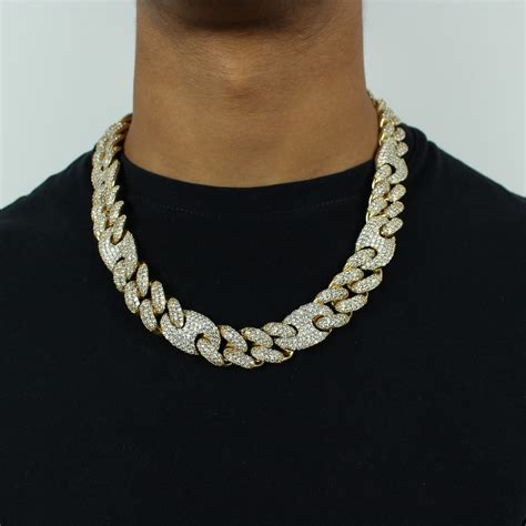 gucci chain cuban link|Buy Gucci link gold chain .